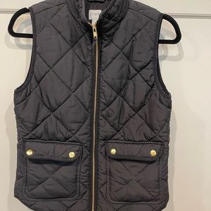 JCREW black vest